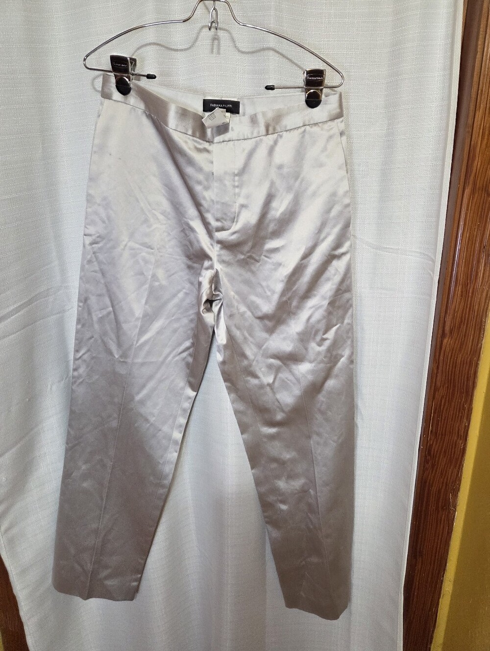 Fabiana Filippi satin dress pants.